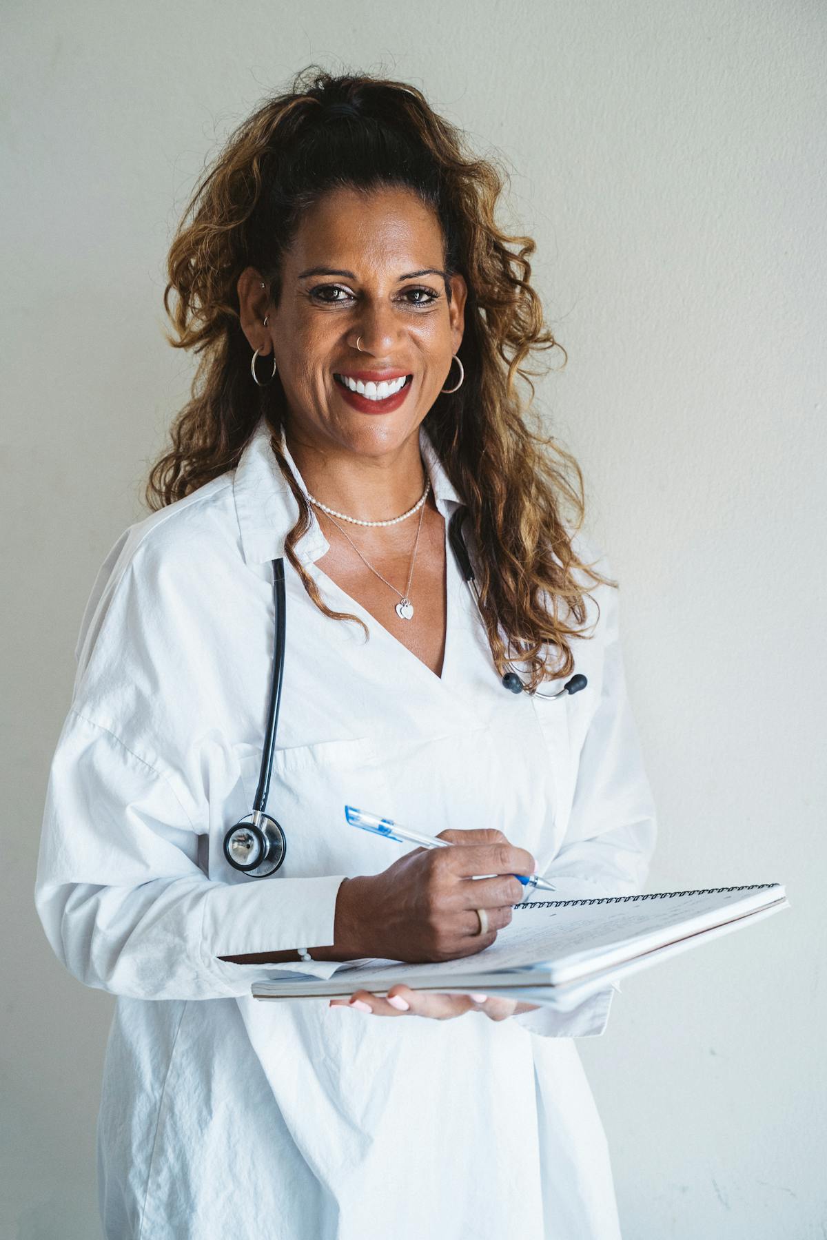 Founder physician portrait in clinical setting